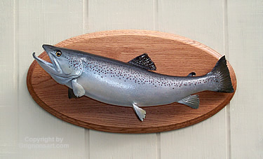 Salmon Taxidermy by Reimond Grignon