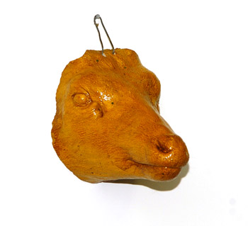 Mule deer death mask