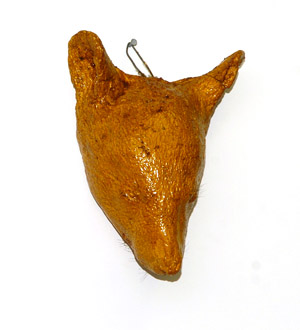black bear death mask
