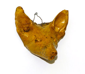 red fox death mask