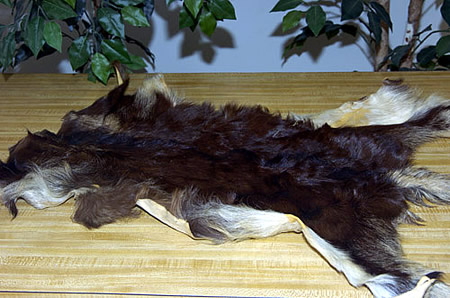 goat pelt for sale